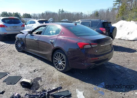 2021 Maserati Ghibli S Granlusso from USA, damaged, VIN ZAM57YSL1M1362051